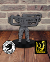 City Workers 3D-printed model